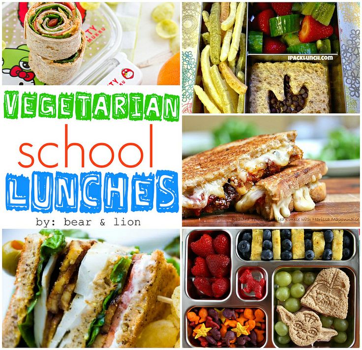 fun vegetarian lunch ideas!
