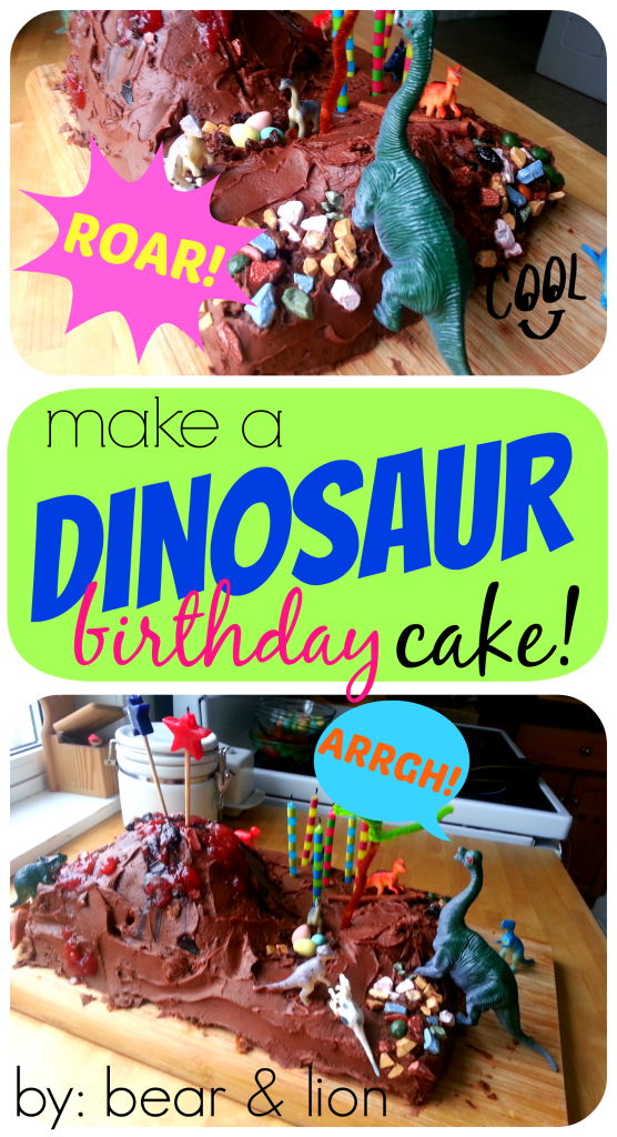 dinosaur cake 1B