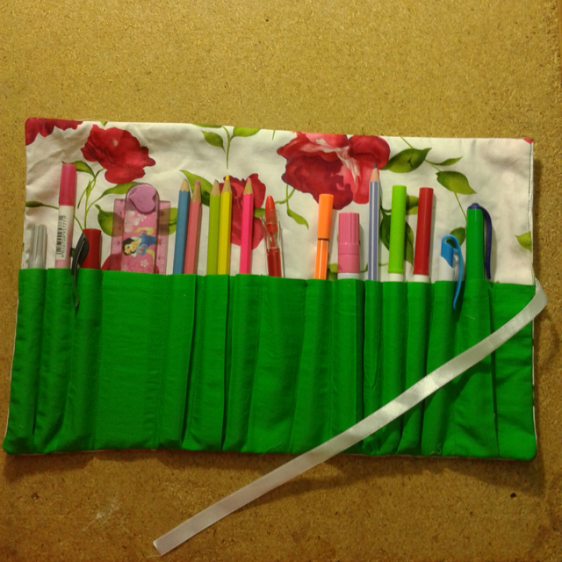 diy pencil case no zipper