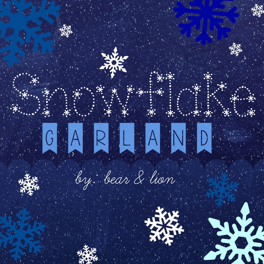 snowflake-garland